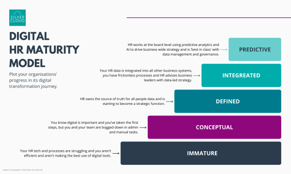 HR digital maturity model basic version without full details